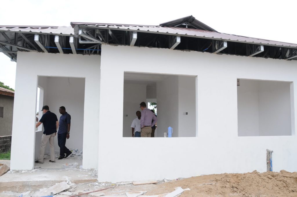 MTI Investment founders checking progress in a construction site