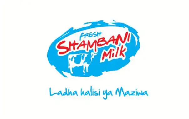 Shambani company colored logo with white bavkground
