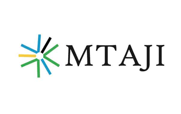 MTAJI company colored logo with white background